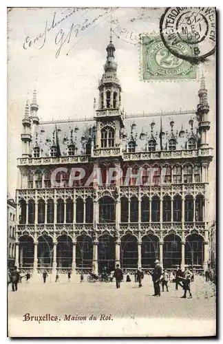 Cartes postales Bruxelles Maison du Roi