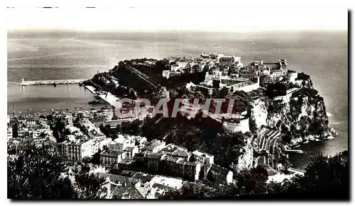 Cartes postales Monaco Vue d'ensemble du Rocher