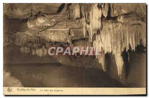 Ansichtskarte AK Grottes de Han La Salle des Draperies