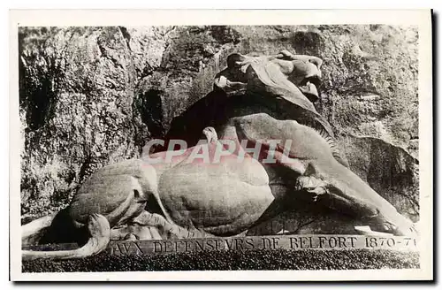 Cartes postales Belfort Territoire Le Lion