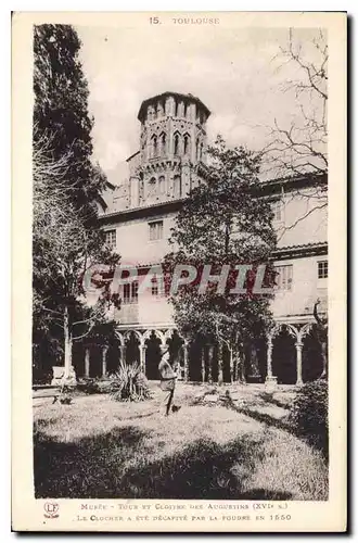 Cartes postales Toulouse Musee Tour et Cloitre des Augustins