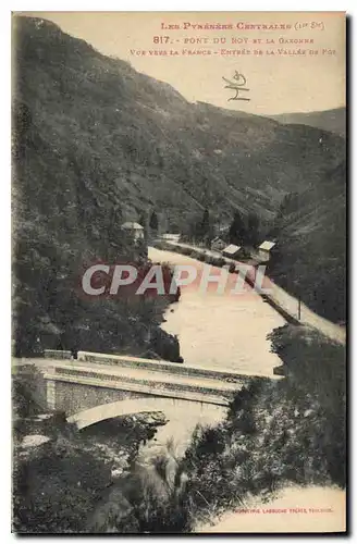 Cartes postales Pont du Roy et la Garonne Vue vers la France