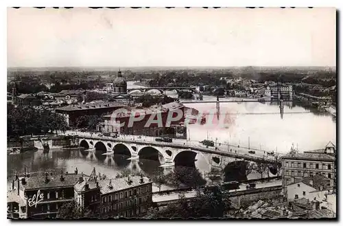 Cartes postales Toulouse Vue generale sur la Garonne