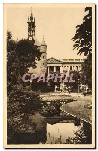 Ansichtskarte AK Toulouse Haute Garonne Le Donjon du Capitole et le Square