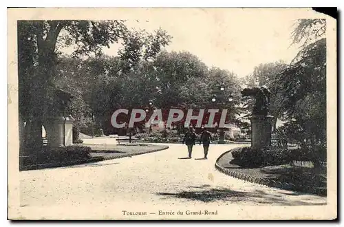 Ansichtskarte AK Toulouse Entree du Grand Rond