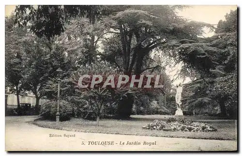 Ansichtskarte AK Toulouse Le Jardin Royal