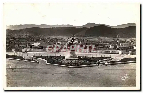 Ansichtskarte AK Saint Gaudens Vue sur la Terrasse du boulevard du Midi sur les Pyrenees