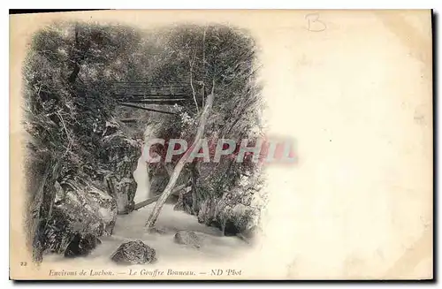 Ansichtskarte AK Environs de Luchon Le Gouffre Bonneau