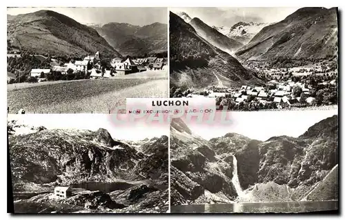 Cartes postales Luchon Mon Excursion au lac