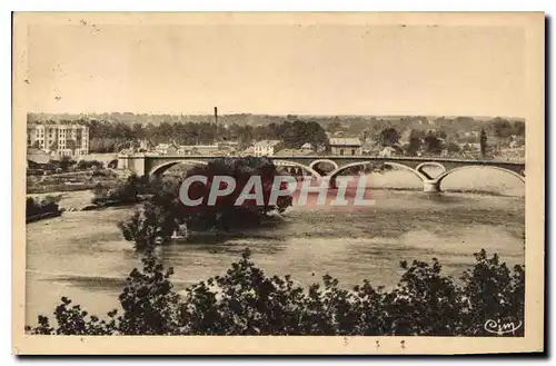 Cartes postales Toulouse Vue generale sur la Garonne