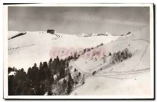 Ansichtskarte AK Superbagneres Champs de neige Ski