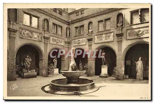 Ansichtskarte AK Toulouse Musee Petit Cloitre Cour Renaissance Restauree