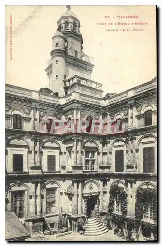 Ansichtskarte AK Toulouse Cour de l'Hotel d'Assezat