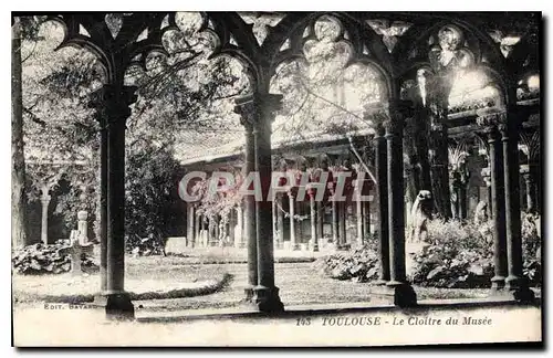 Ansichtskarte AK Toulouse Le Cloitre du Musee