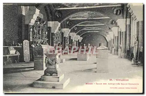 Cartes postales Toulouse Musee Salle des Antiquites Gallo Romaines