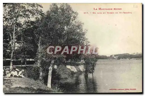 Cartes postales La Montagne Noire Un Coin du Bassin de St Ferreol