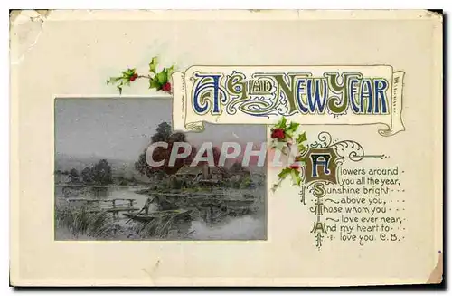 Cartes postales A Glad New Year