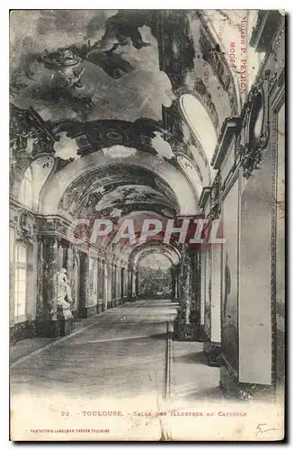Cartes postales Toulouse Salle des Illustres au Capitole