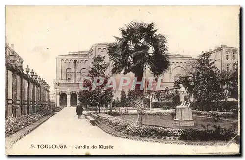 Cartes postales Toulouse Jardin du Musee