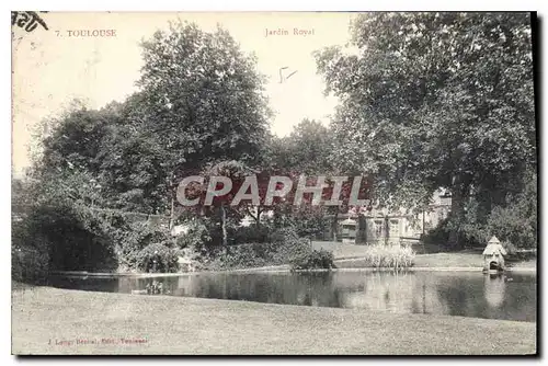 Ansichtskarte AK Toulouse Jardin Royal