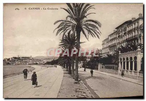 Cartes postales Cannes La Croisette