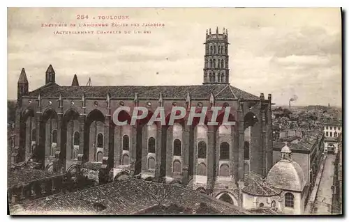 Ansichtskarte AK Toulouse Ensemble de l'Ancienne Eglise des Jacorins