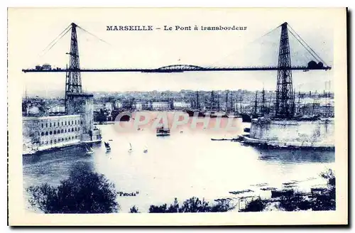 Cartes postales Marseille Le Pont a transbordeur