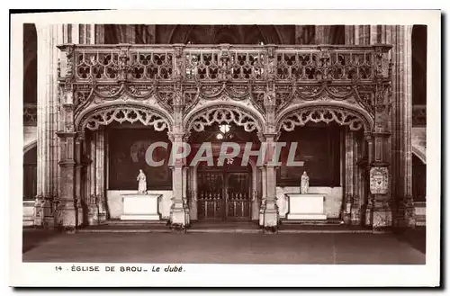 Cartes postales Eglise de Brou Le Jube