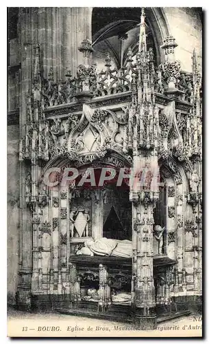 Ansichtskarte AK Bourg Eglise de Brou Mausolee de Marguerite d'Autriche