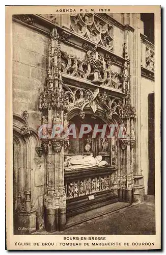 Ansichtskarte AK Bourg en Bresse Eglise de Brou Tombeau de Marguerite de Bourbon