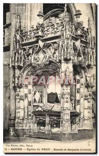 Cartes postales Bourg Eglise de Brou Mausolee de Marguerite d'Autriche