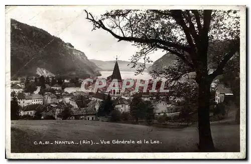 Cartes postales Nantua Ain Vue Generale et le Lac
