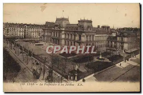 Cartes postales Lyon La Prefecture et ses Jardins