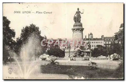 Cartes postales Lyon Place Carnot