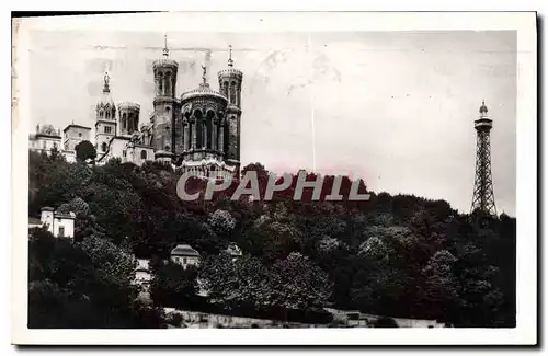 Cartes postales Lyon Notre Dame de Fourviere et la Tour