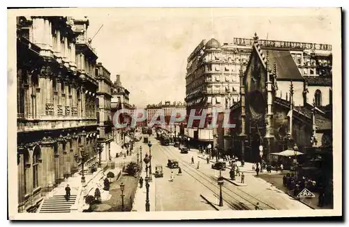 Ansichtskarte AK Lyon Place des Cordeliers et l'eglise St Bonaventure