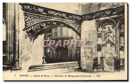 Ansichtskarte AK Bourg Eglise de Brou Oratoire de Marguerite d'Autriche