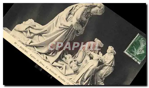 Cartes postales Bourg Eglise de Brou la Nativite