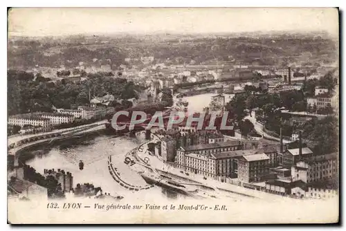 Cartes postales Lyon Vue generale sur Vaise et le Mont d'Or