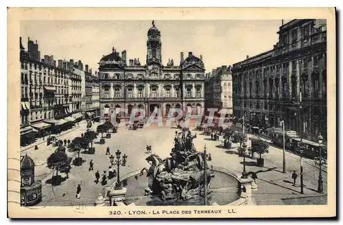 Cartes postales Lyon La Place des Terreaux