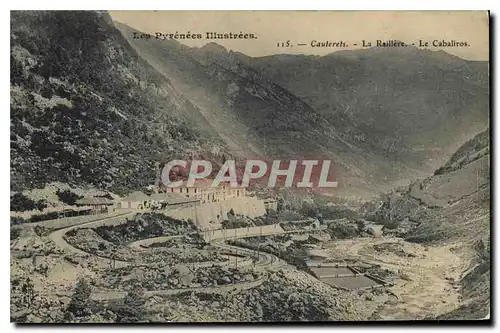 Ansichtskarte AK Les Pyrenees Illuestrees Cauterets La Raillere Le Cabaliros