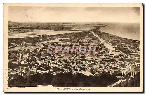 Cartes postales Sete vue d'ensemble