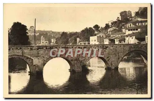 Ansichtskarte AK Beziers Herault le Pont Vieux 17 arches irregulieres XIII siecle