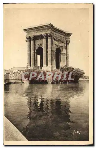 Cartes postales Montpellier Herault le Chateau d'eau
