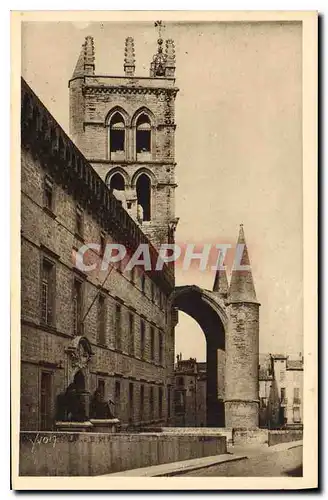 Ansichtskarte AK Montpellier Herault la Faculte de Medecine et la Cathedrale Saint Pierre