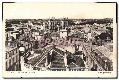 Cartes postales Montpellier vue generale