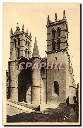 Ansichtskarte AK Montpellier Herault la Cathedrale Saint Pierre