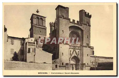 Cartes postales Beziers Cathedrale Saint Nazaire