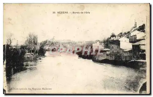 Cartes postales Beziers Bords de l'Orb