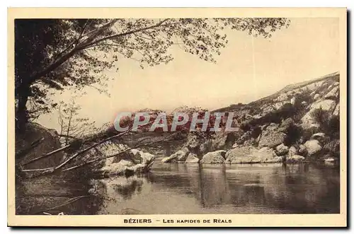 Cartes postales Beziers les Rapides de Reals